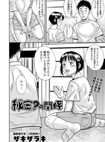 秘密？の関係（単話）【ギャグ・コメディ❤ザキザラキ】評価4.00