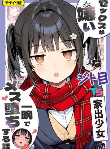 セックスが嫌いなジト目TS家出少女が一晩でメス堕ちする話 モザイク版【フルカラー❤悪魔ほろほろ】評価