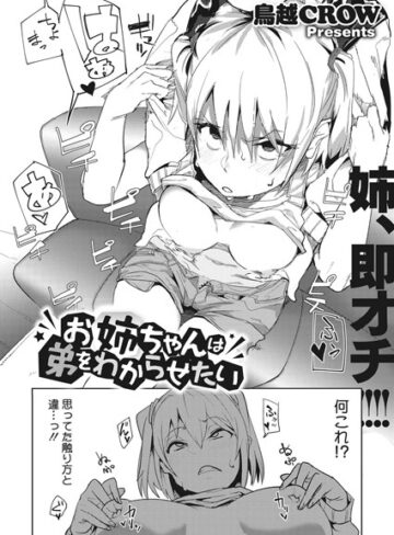 お姉ちゃんは弟をわからせたい（単話）【単話❤鳥越CROW】評価3.80