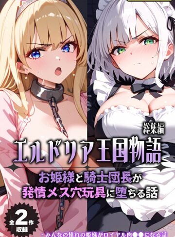 【全2作収録】エルドリア王国物語 総集編 〜お姫様と騎士団長が発情メス穴玩具に堕ちる話〜 モザイク版【フルカラー❤バベル太郎】評価